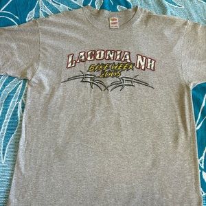 Vintage 2005 Laconia NH Bike Week Tee Shirt
